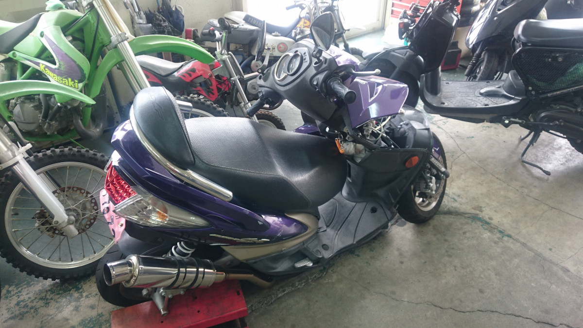 事故車　シグナス　抹消します　 Yahoo!オークション - ヤマハ シグナスZ FI（LYMTJAA）事故車 現状 ジ